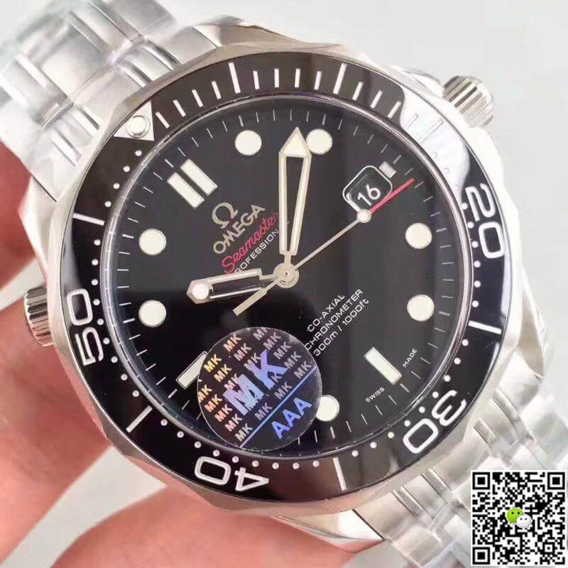 Omega Seamaster Diver 212.30.41.20.01.003 MKS Factory 1:1 Best Edition Replica Watch Swiss ETA2824 black dial